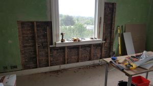 home renovation - window fitting